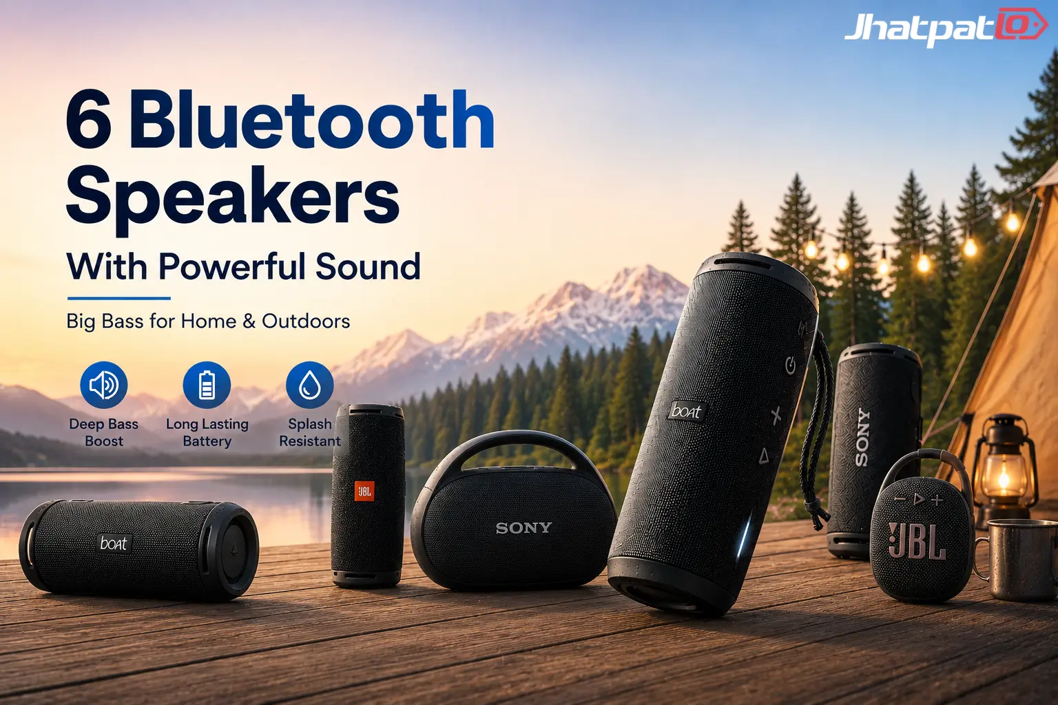  6 Bluetooth Speakers Worth Buying for Powerful Sound at Home and Outdoors